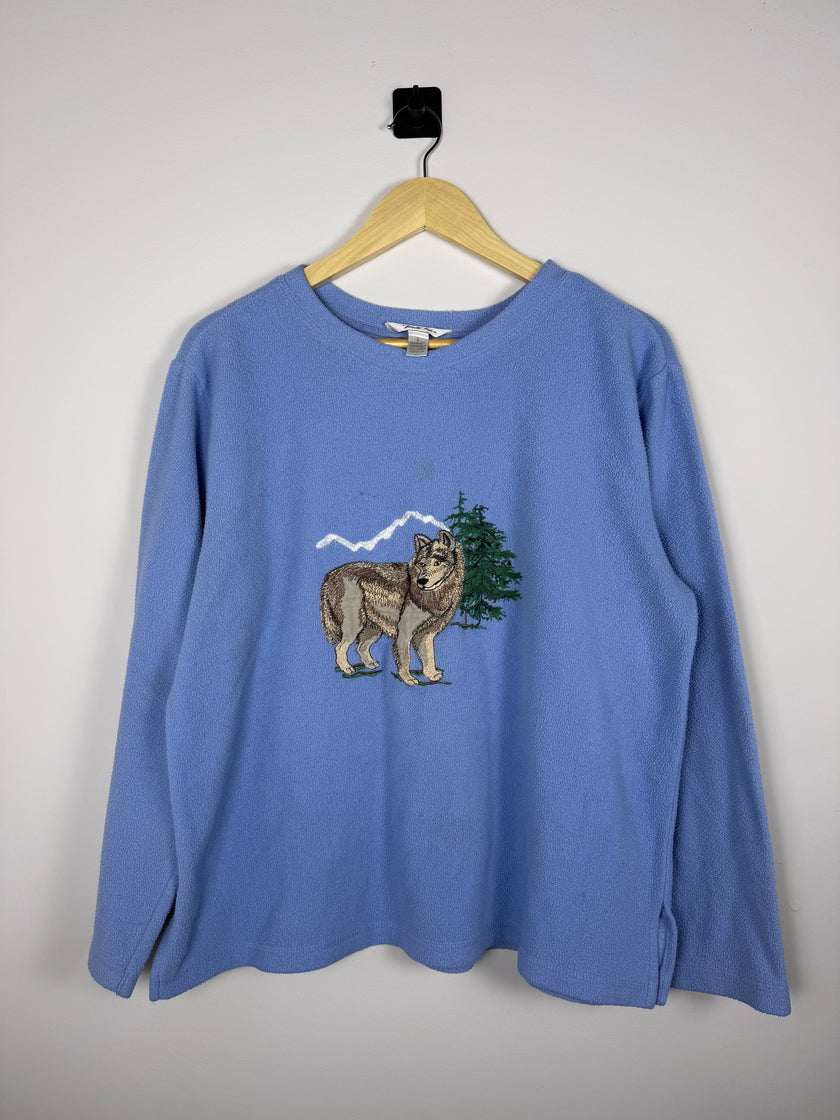 Grey Wolf Crewneck Sweater