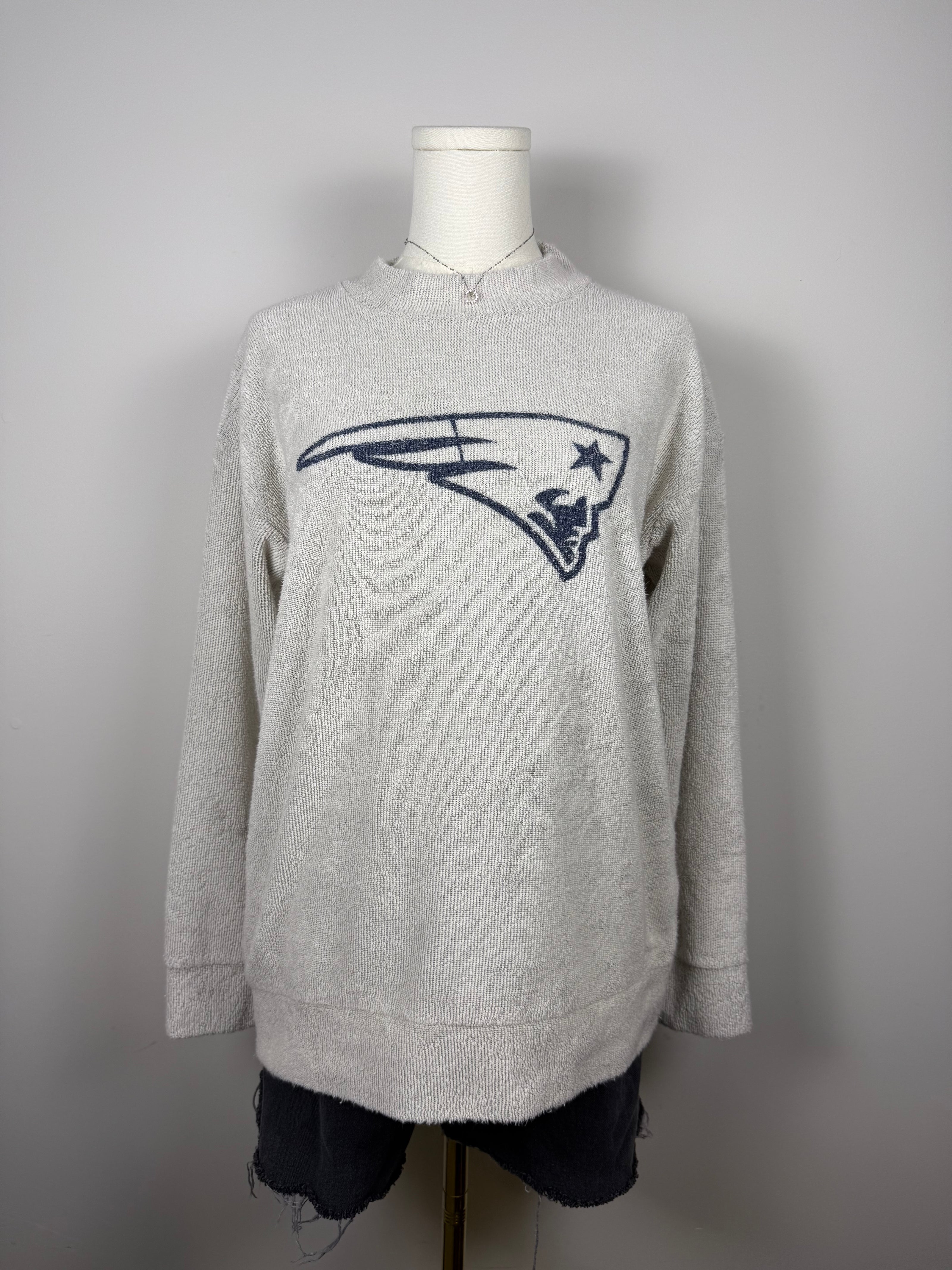 New England Patriots Cloth Crewneck