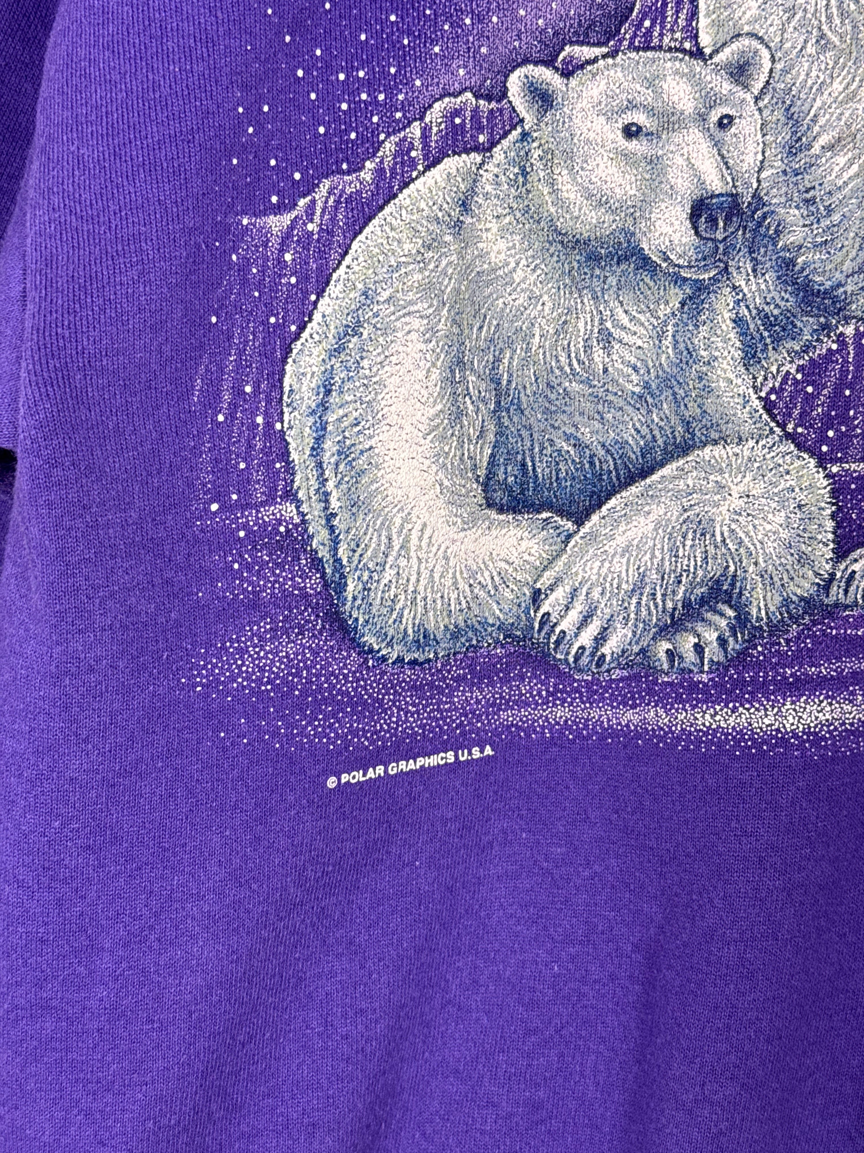 Alaska Polar Bear Graphic Crewneck