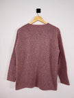 Jenny Floral Sweater Blouse Button Up