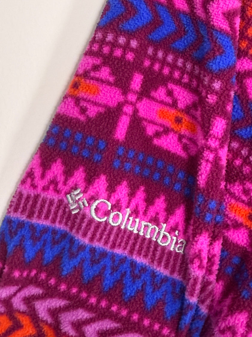 Columbia 1/4 Zip Aztec Fleece Pullover