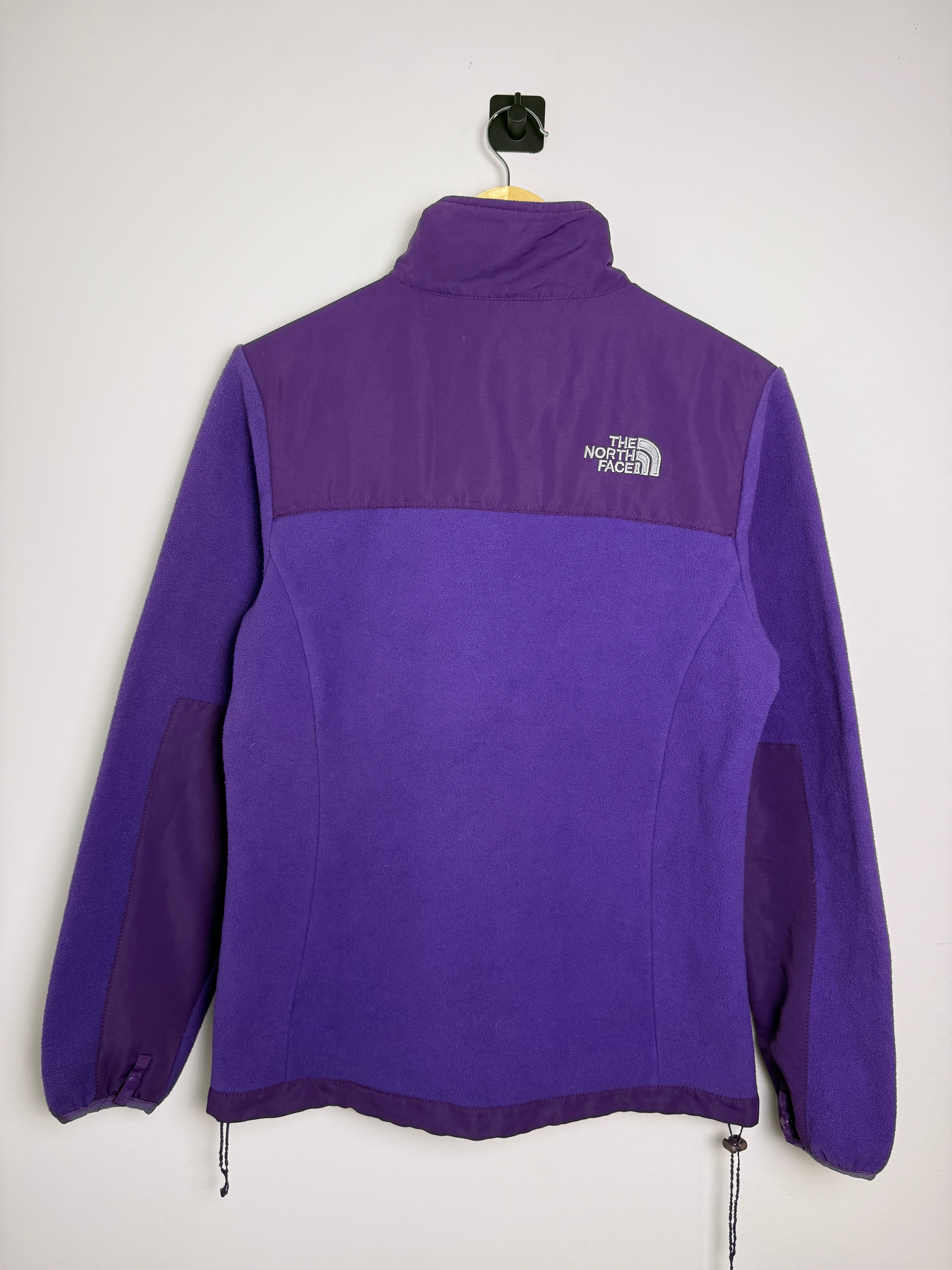 North Face Purple Full Zip Fleece