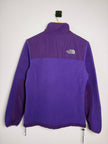 North Face Purple Full Zip Fleece