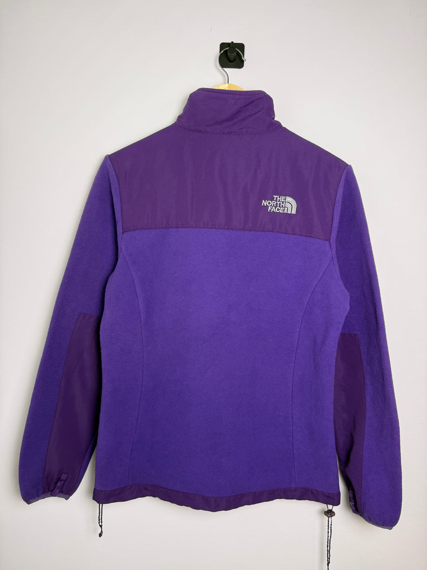 North Face Purple Full Zip Fleece