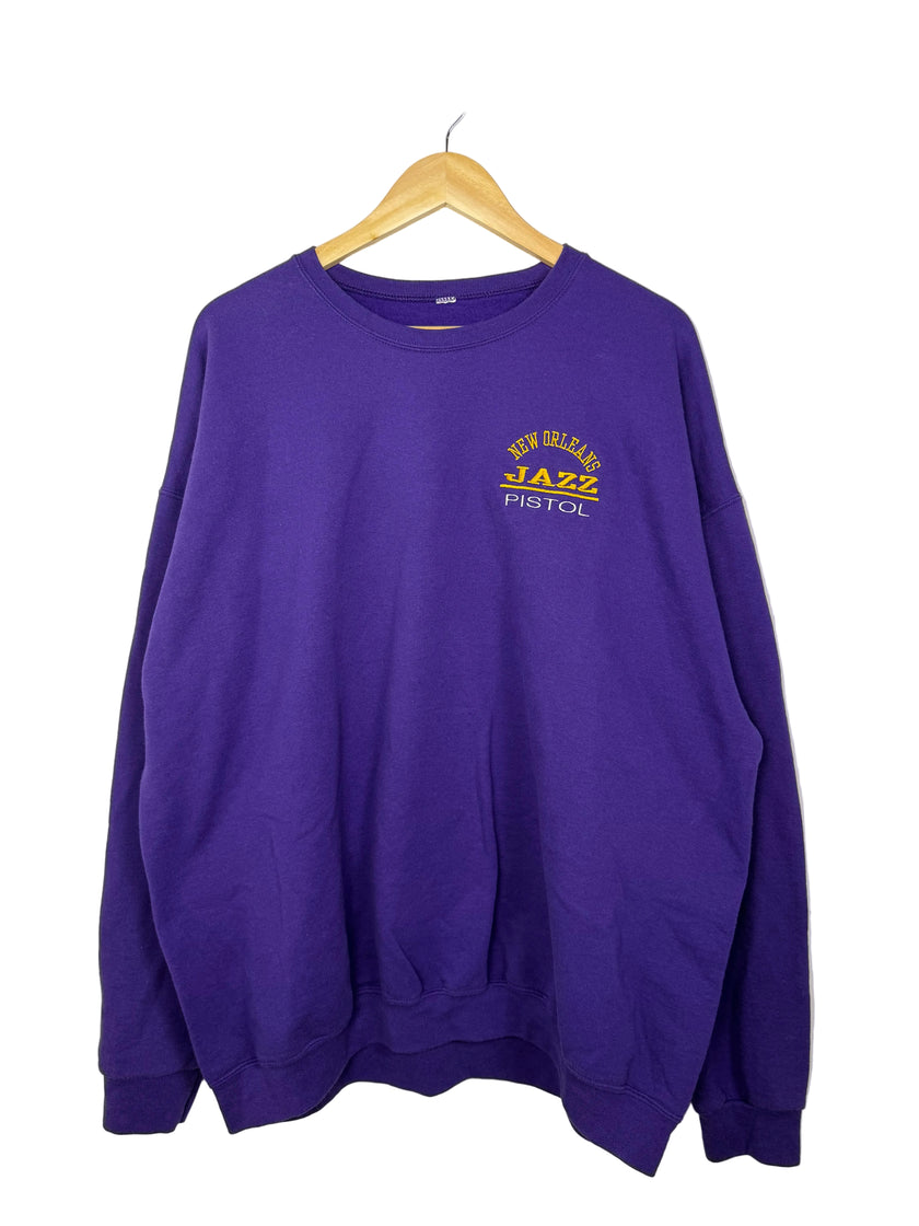 90s New Orleans Jazz Pistol Pete Crewneck