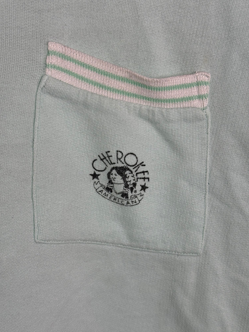 Cherokee Long Sleeve Striped Collared Shirt