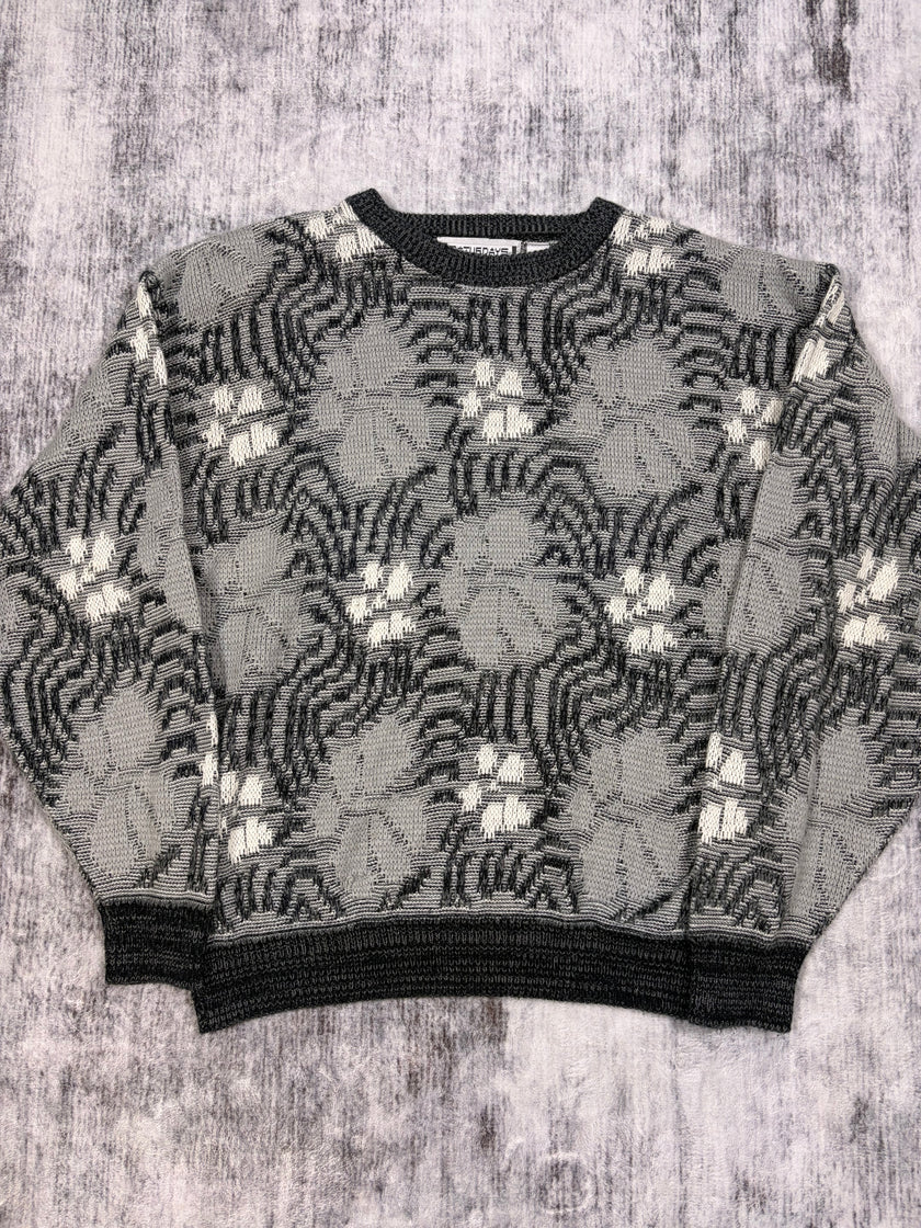 80’s Saturdays Abstract Knit Sweater