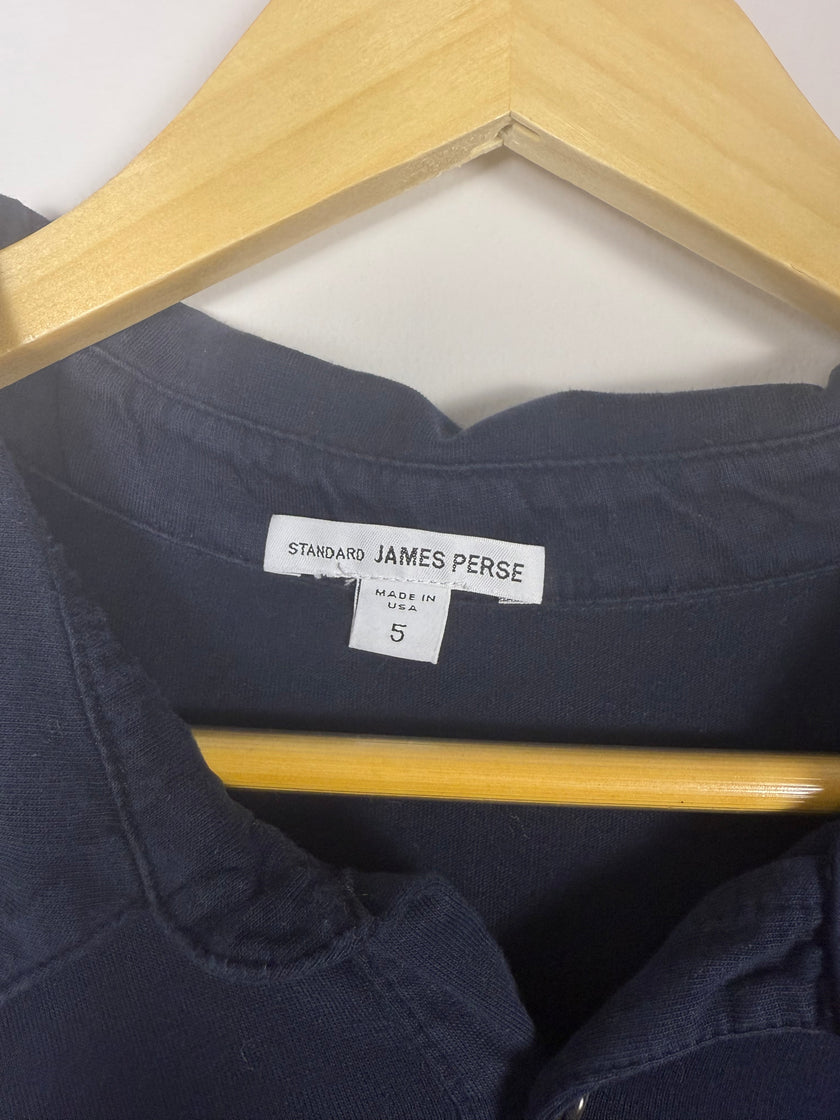 James Perse Navy Blue Polo Shirt