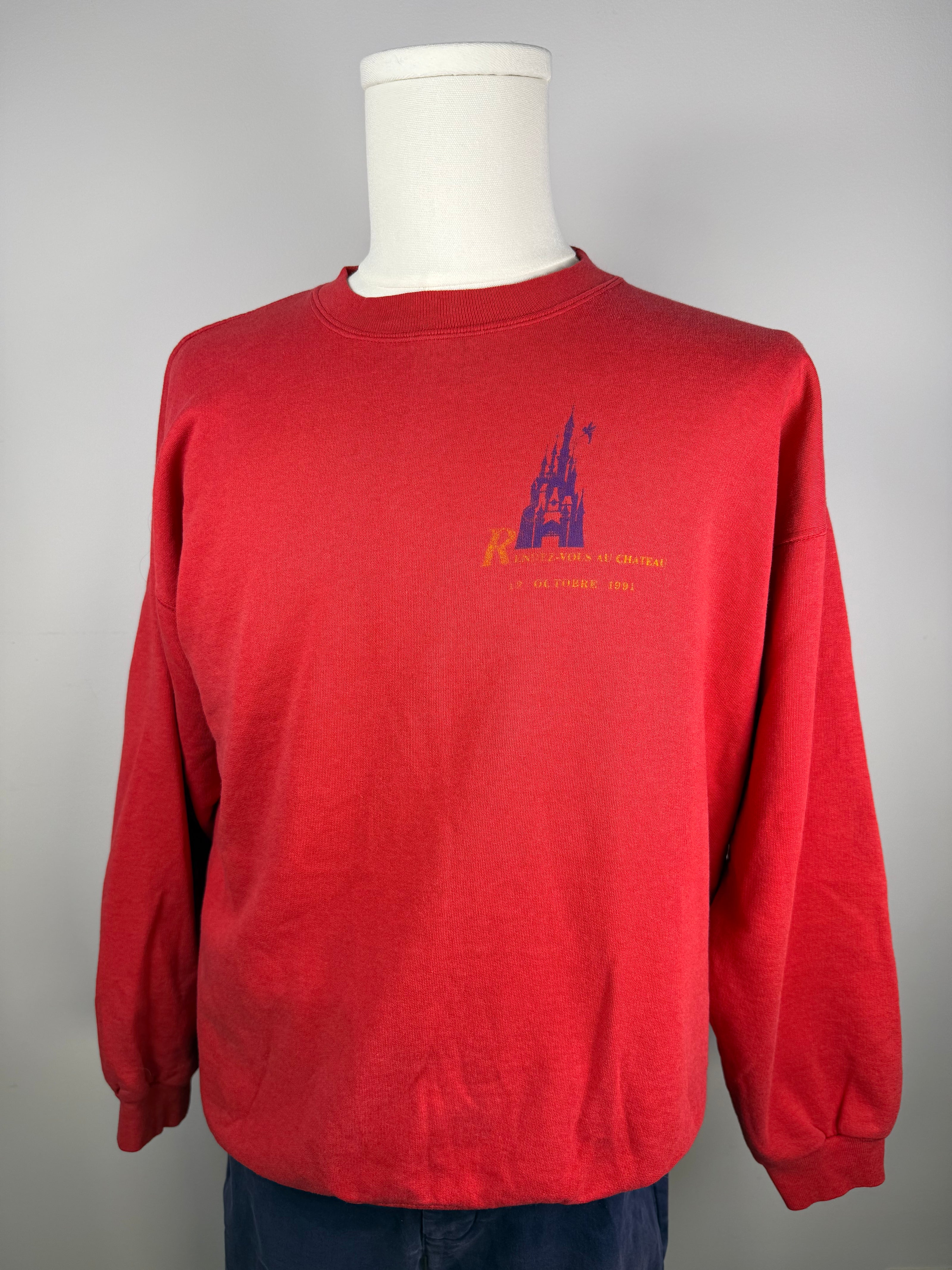 1991 Disneyland Paris Rendez-Vous Au Chateau Crewneck