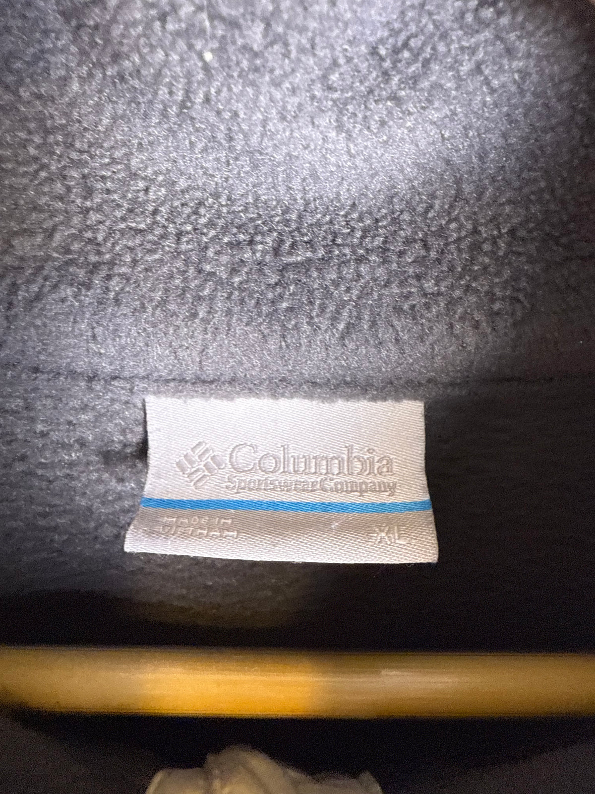 Columbia Color Block 1/4 Button Fleece