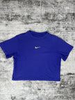 Nike Purple Cropped Baby Tee