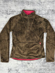 North Face Fleece 1/4 Zip Kangaroo Pocket