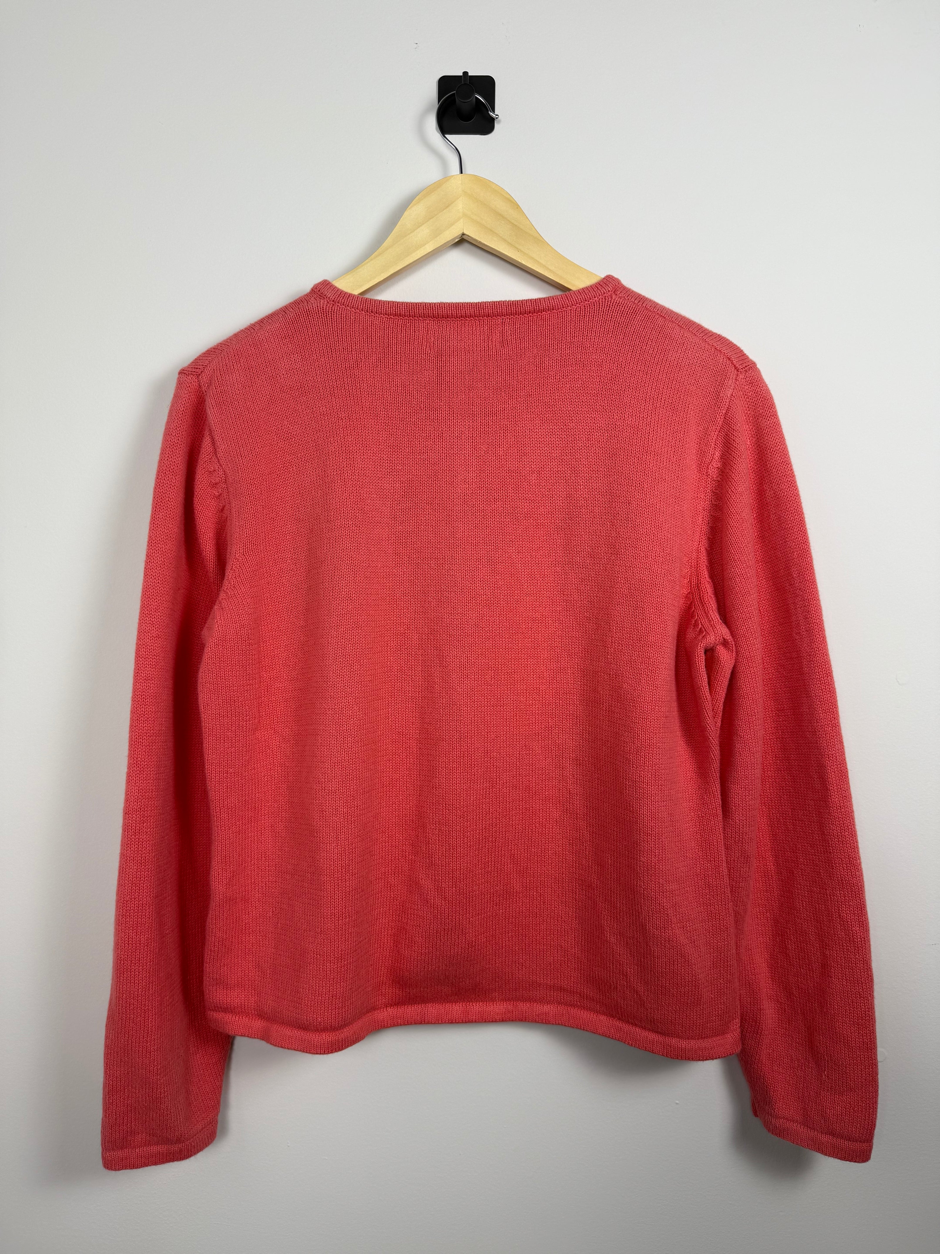 Casual Living Granny Coastal Palm Tree Sweater