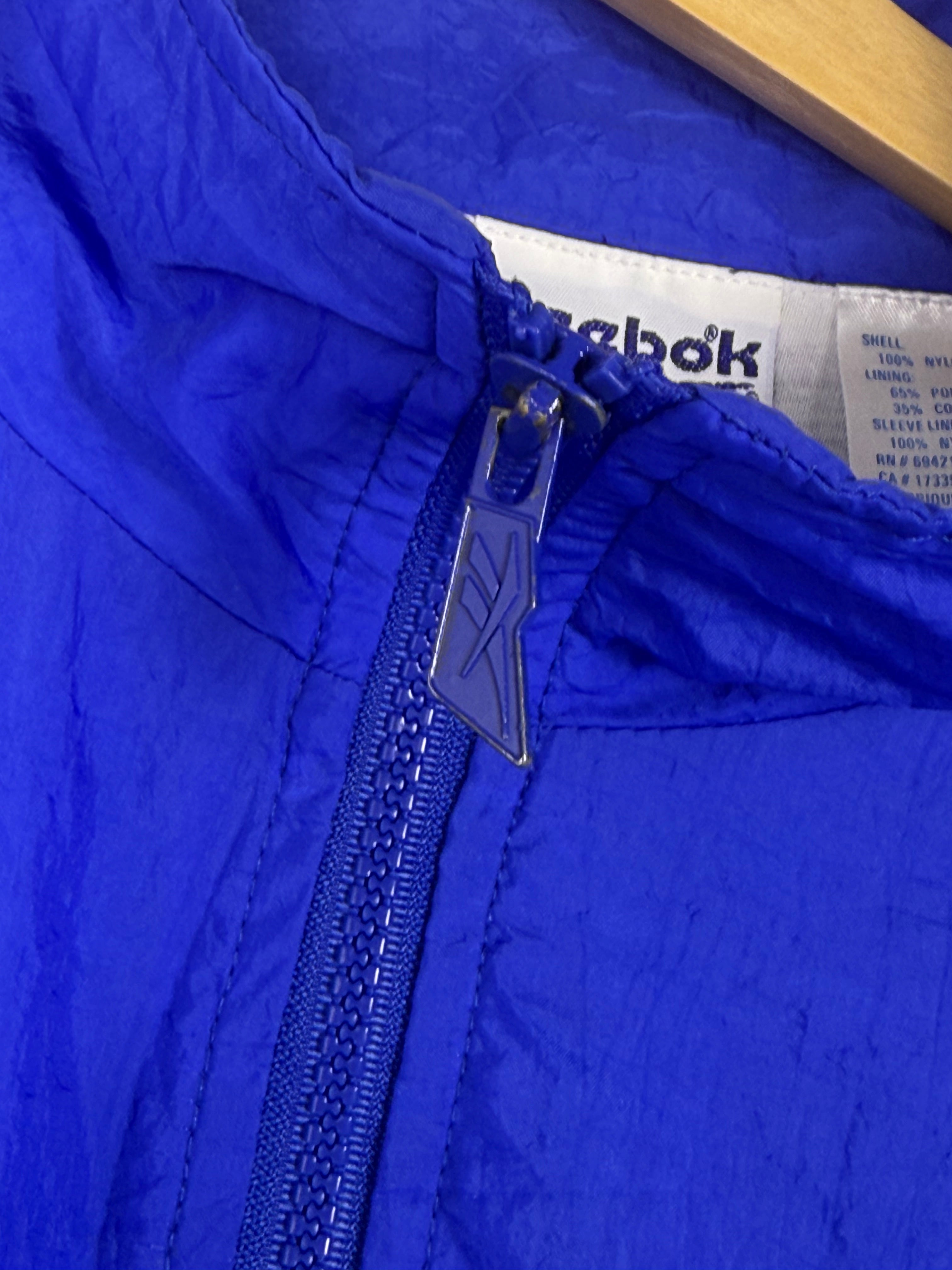 Reebok Color Block Full Zip Windbreaker