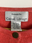 Casual Living Granny Coastal Palm Tree Sweater