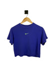 Nike Purple Cropped Baby Tee