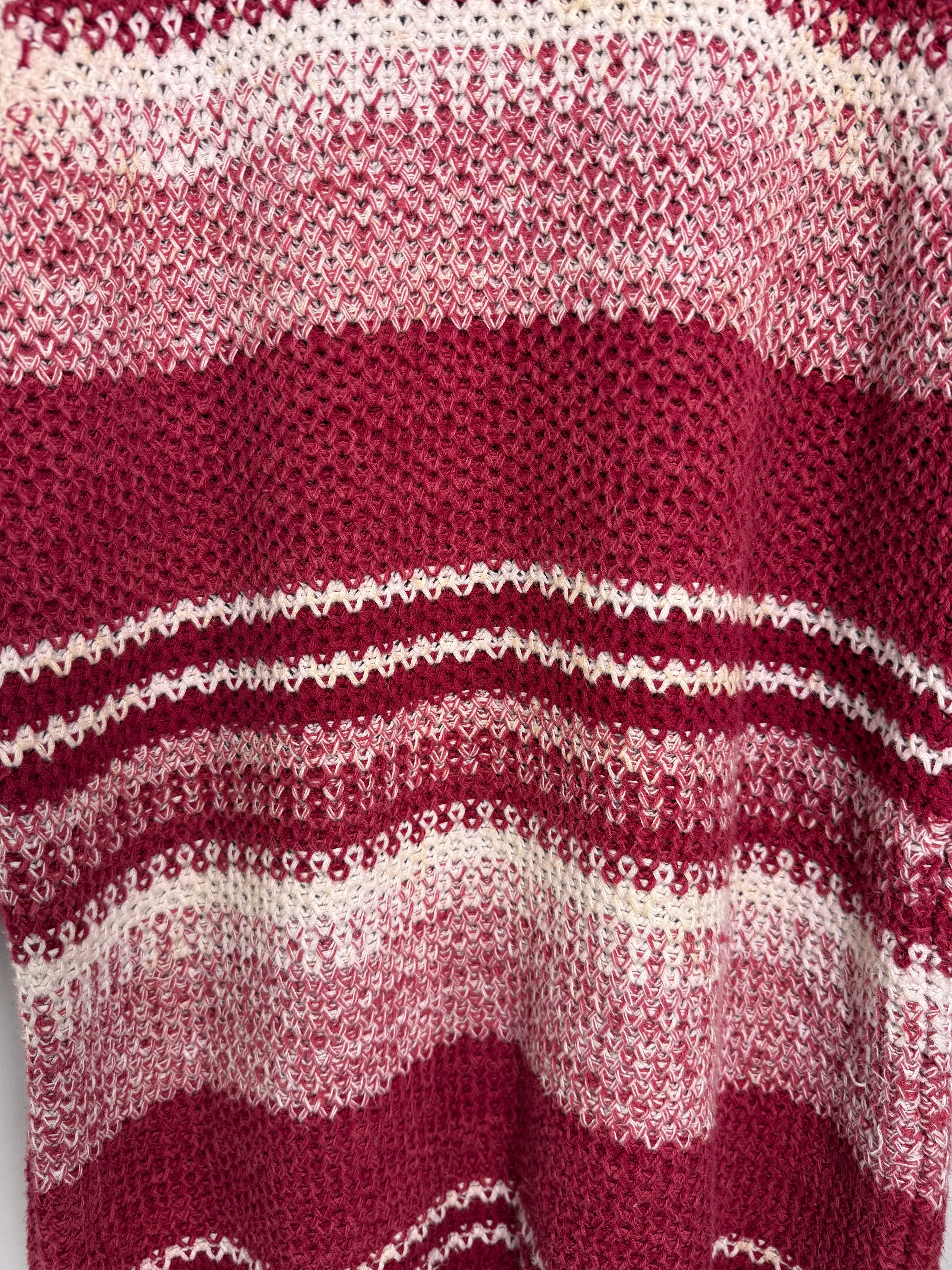 Nuggets Striped Granny Sweater