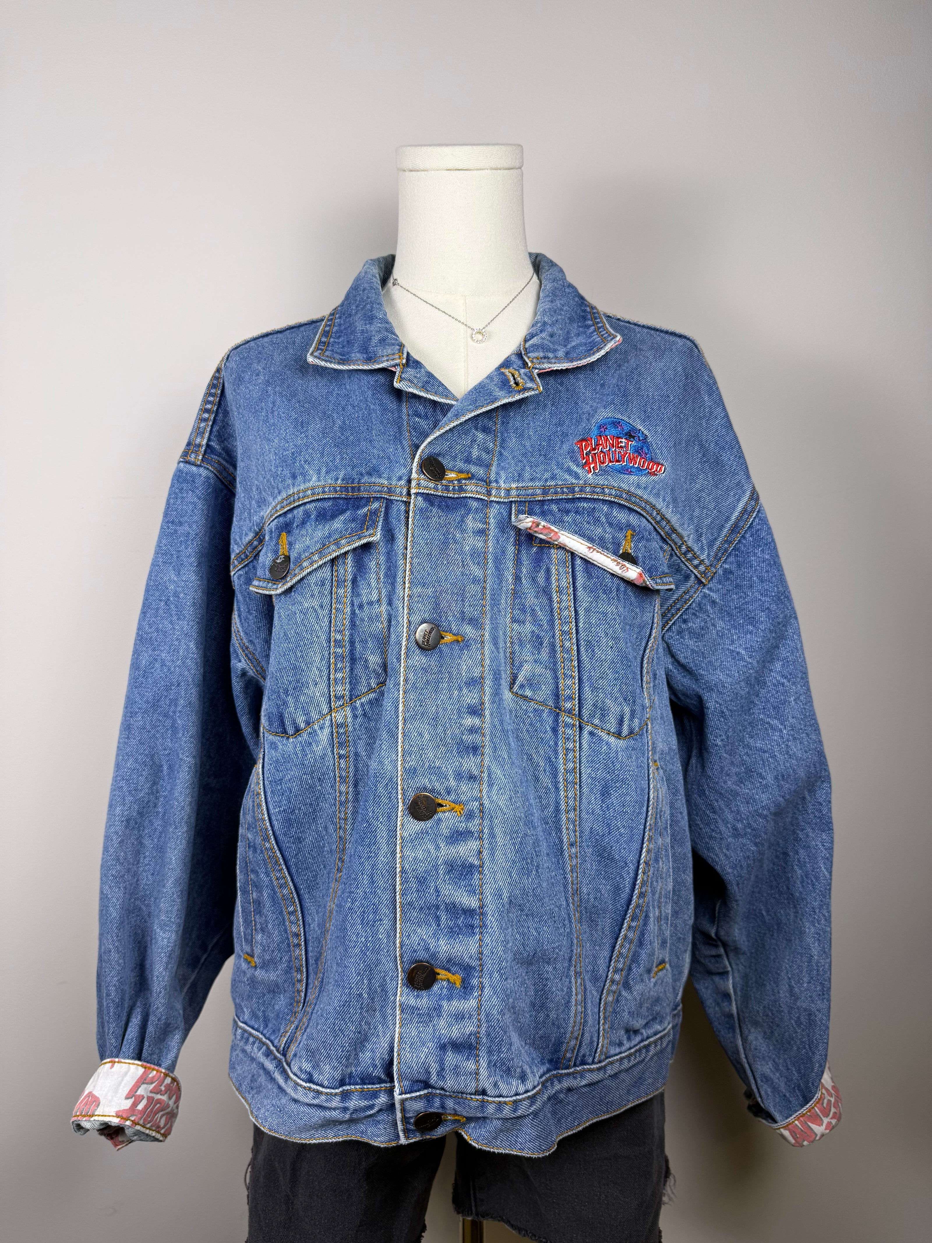 1991 Planet Hollywood Orlando Denim Jacket