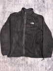 North Face Black Full Zip Fleece