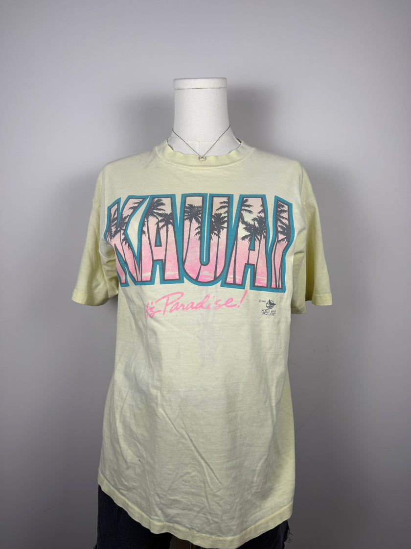 1987 Kauai It's Paradise Tee