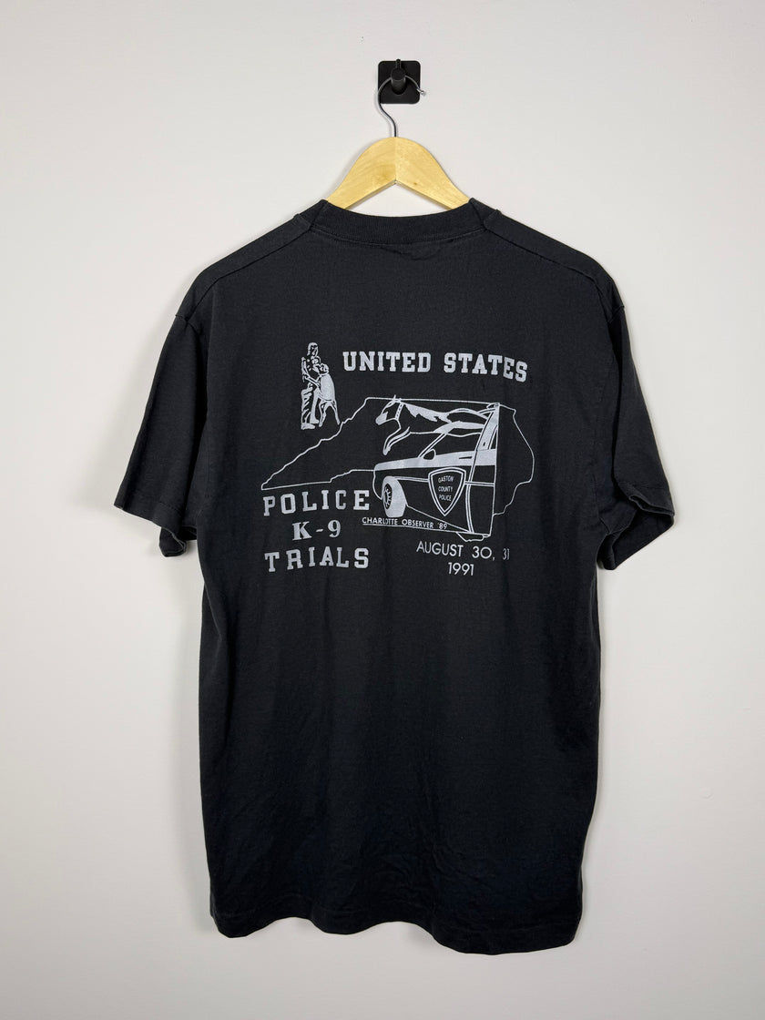 1991 Charlotte Police K-9 Trials Tee