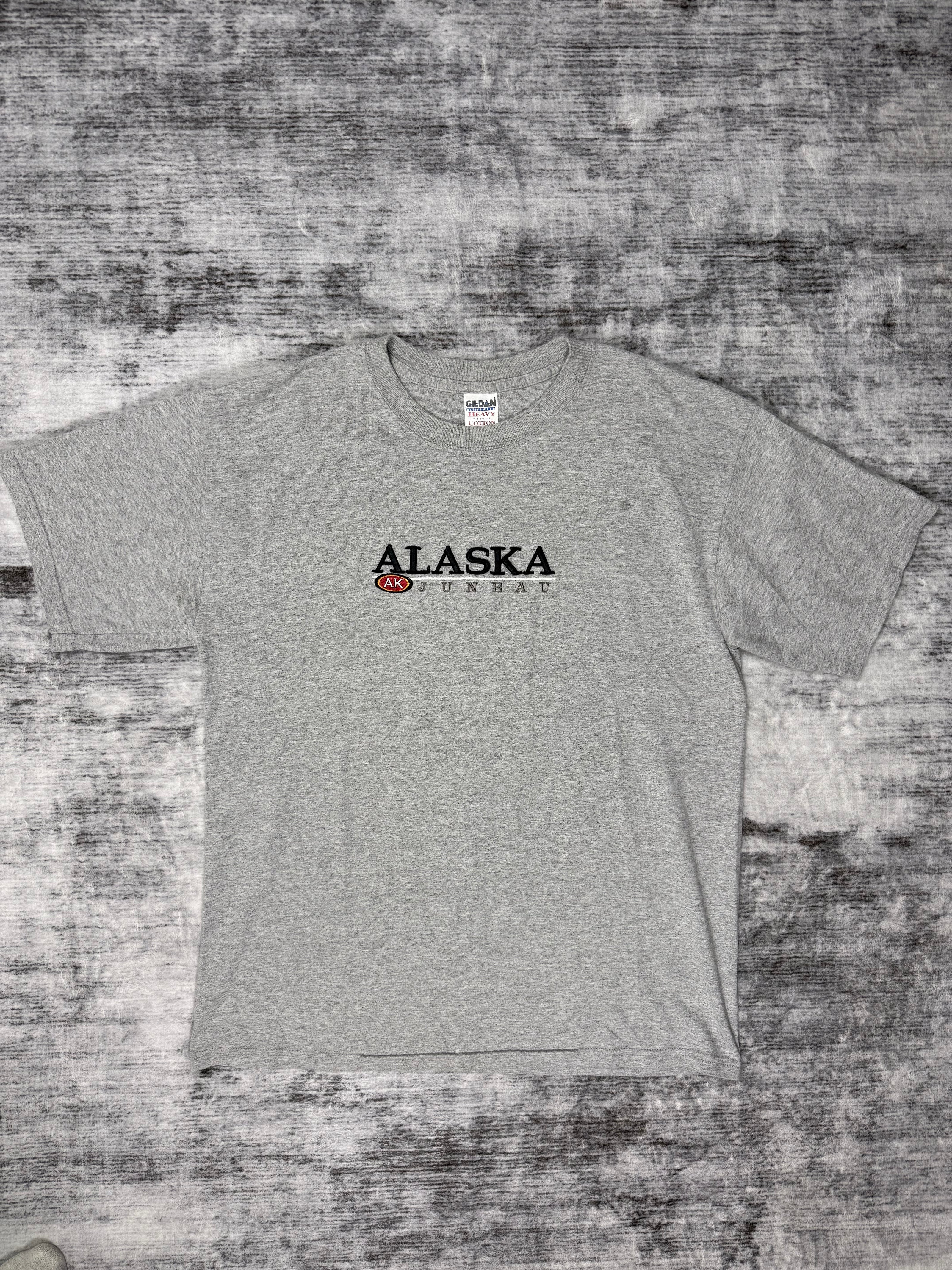 Juneau Alaska Embroidered Tee
