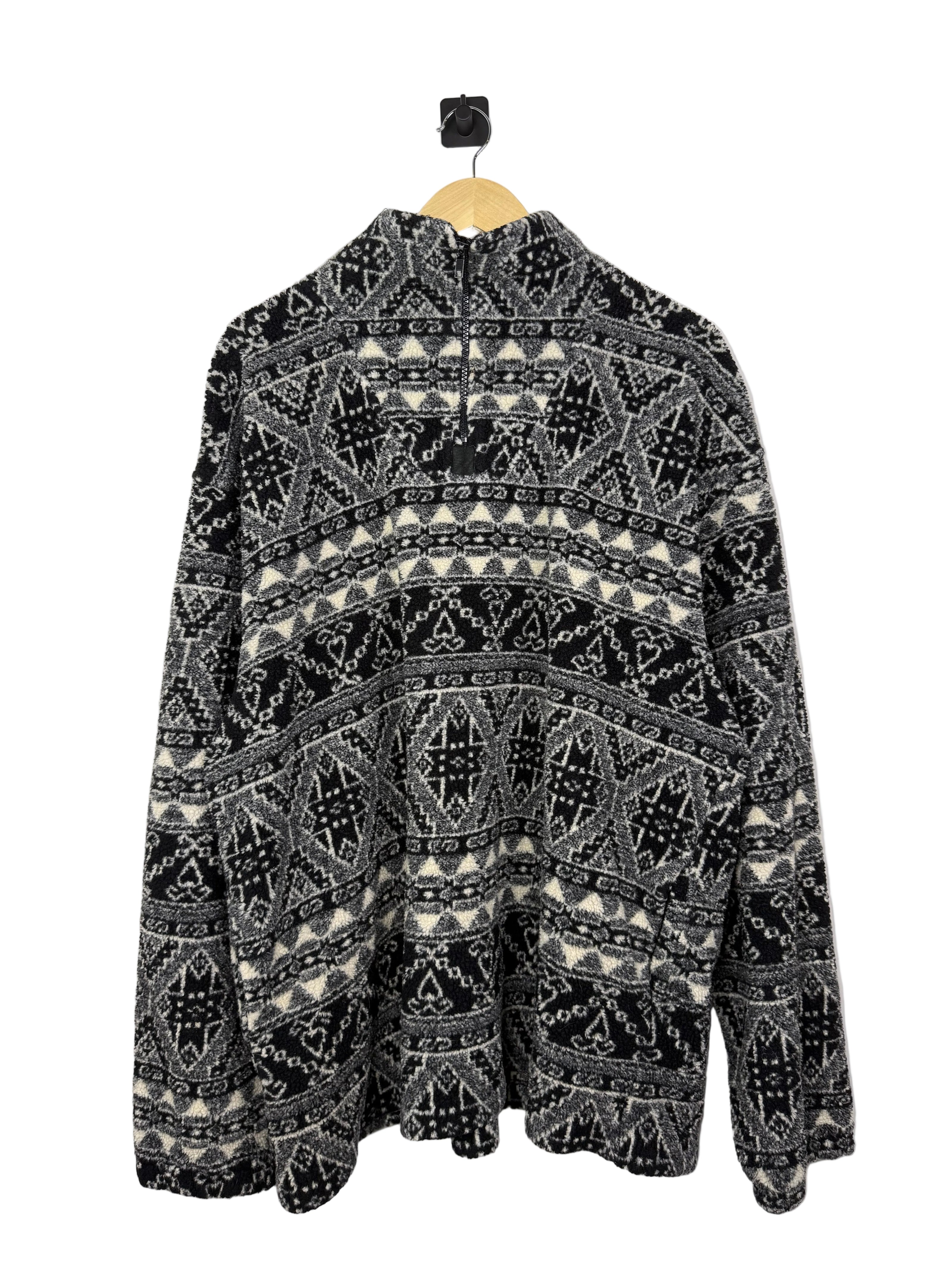 Winners Oversized Aztec Granola 1/4 Zip Jacket