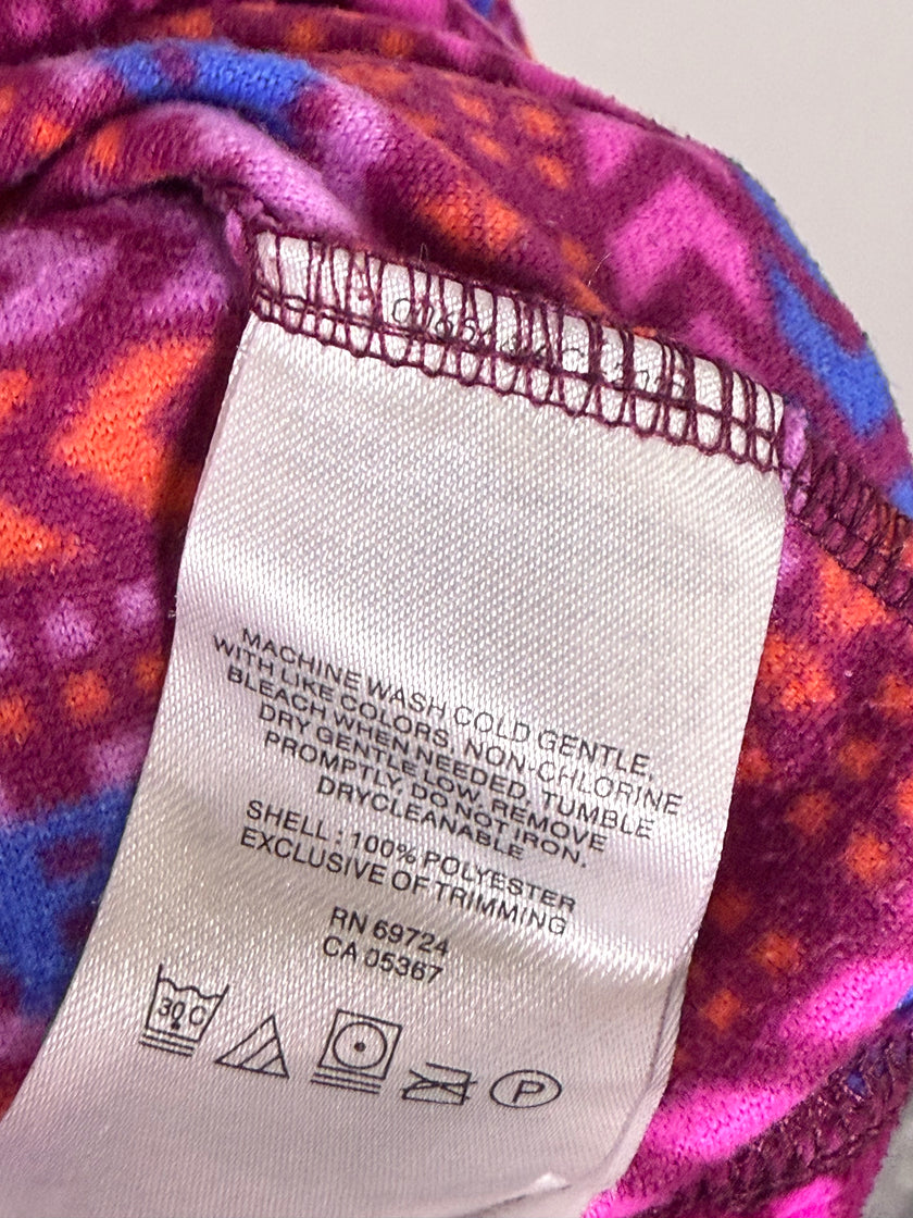 Columbia 1/4 Zip Aztec Fleece Pullover