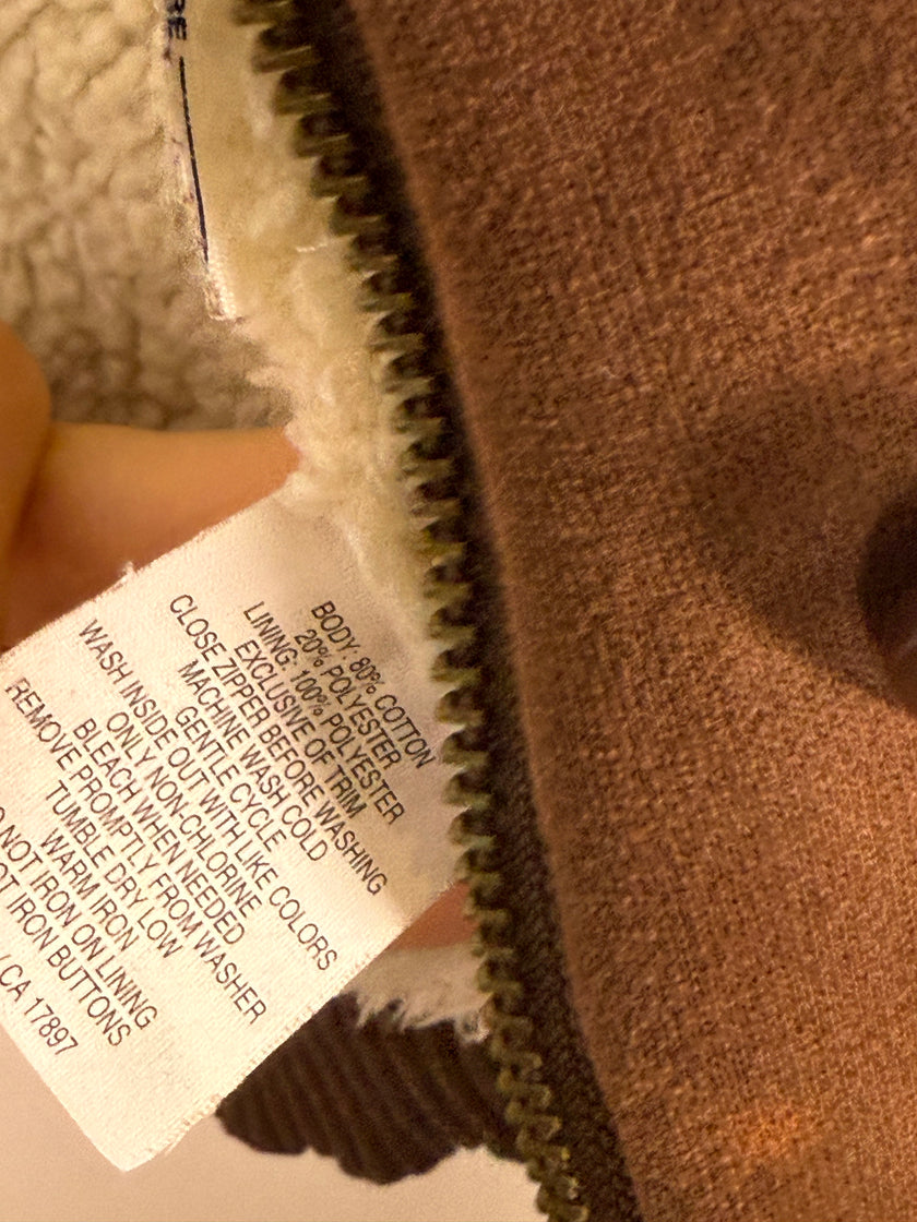 Y2K Old Navy Sherpa Lined Vest