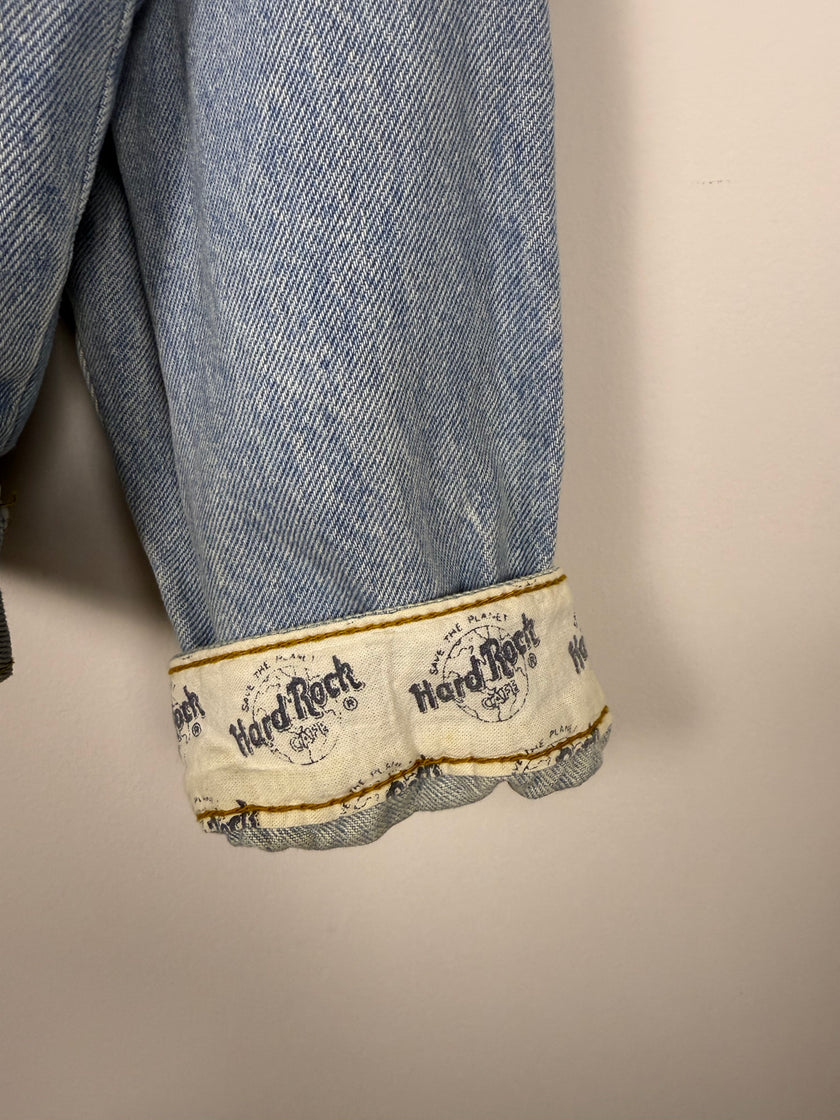 Hard Rock Cafe Save The Planet Denim Jacket