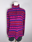 Columbia 1/4 Zip Aztec Fleece Pullover