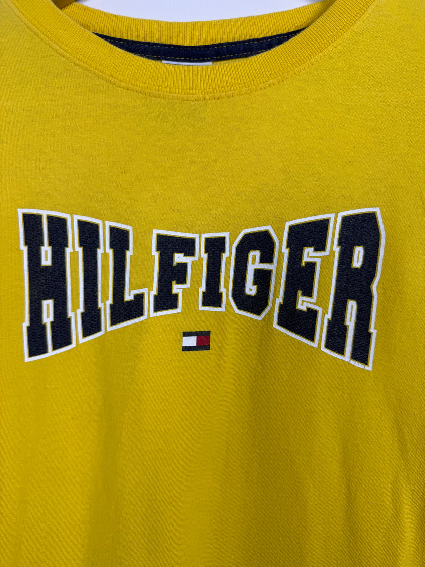 Tommy Hilfiger Arched Varsity Spell Out Long Sleeve