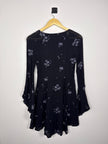 Free People Bell Sleeve Whimsigoth Dress