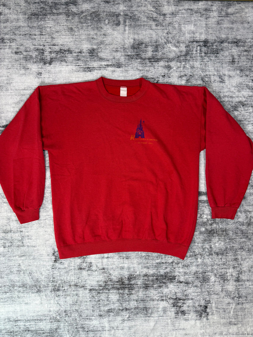 1991 Disneyland Paris Rendez-Vous Au Chateau Crewneck