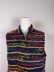 Eclectic Boho Full Zip Vest