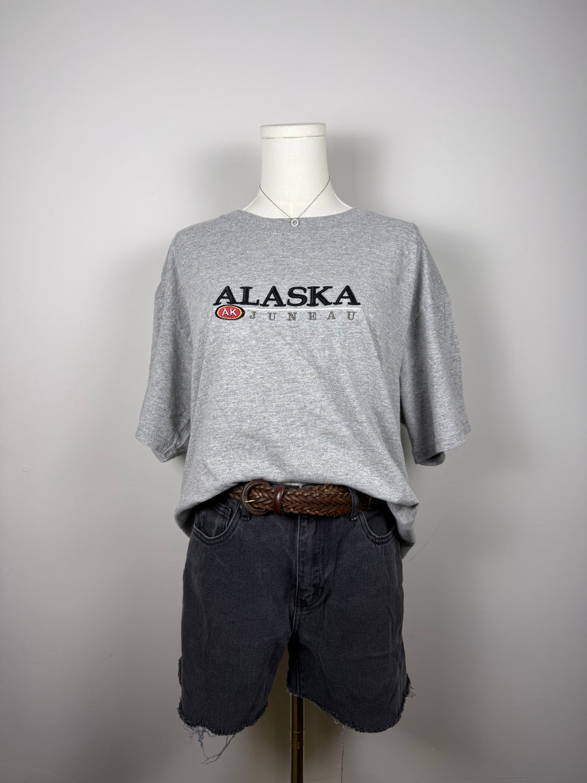 Juneau Alaska Embroidered Tee