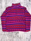 Columbia 1/4 Zip Aztec Fleece Pullover