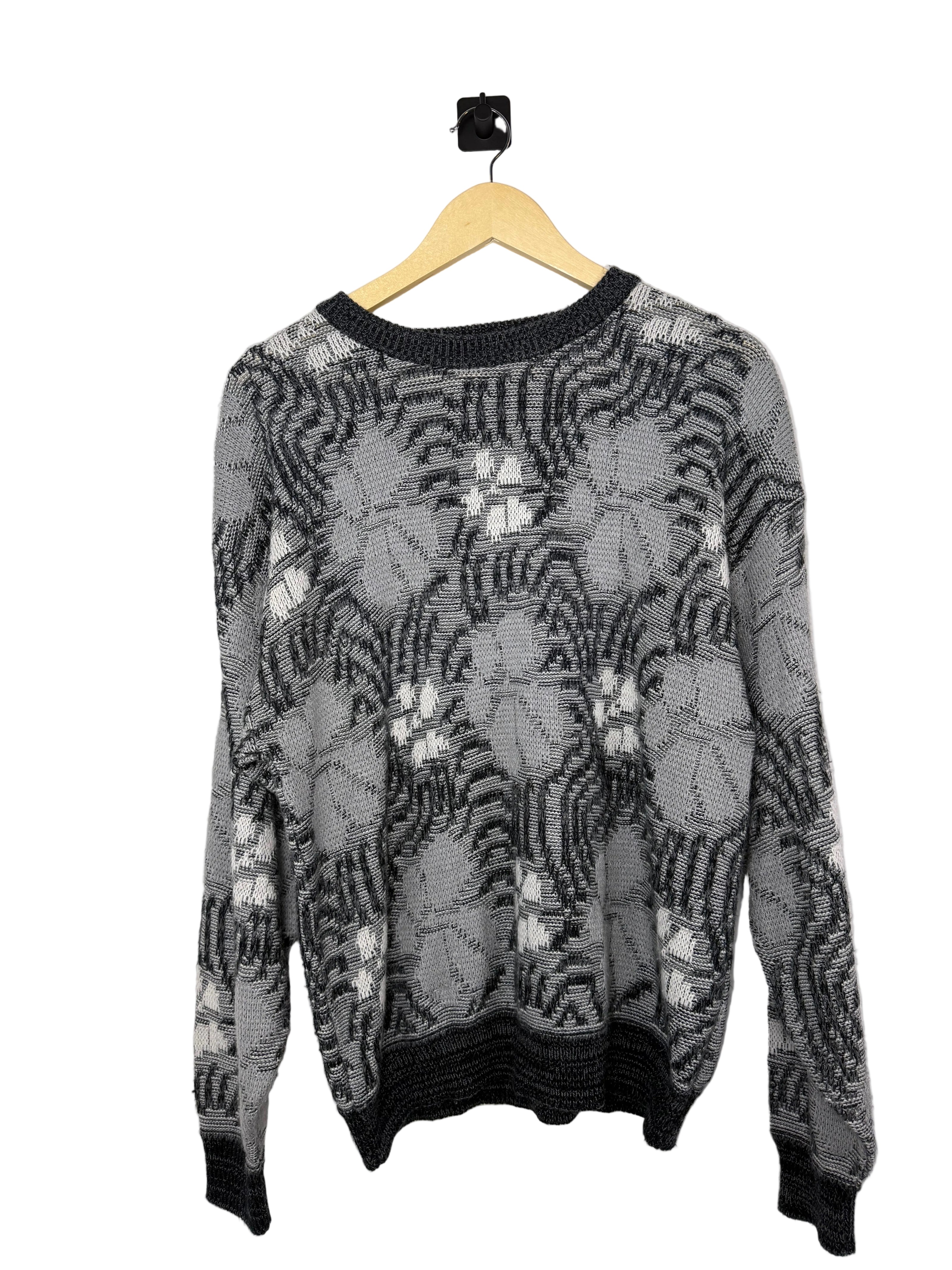 80’s Saturdays Abstract Knit Sweater