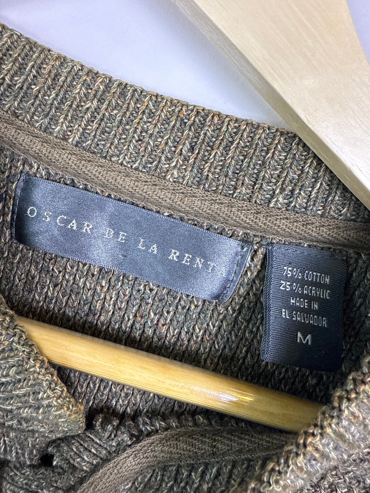 Oscar De La Renta Henley Sweater