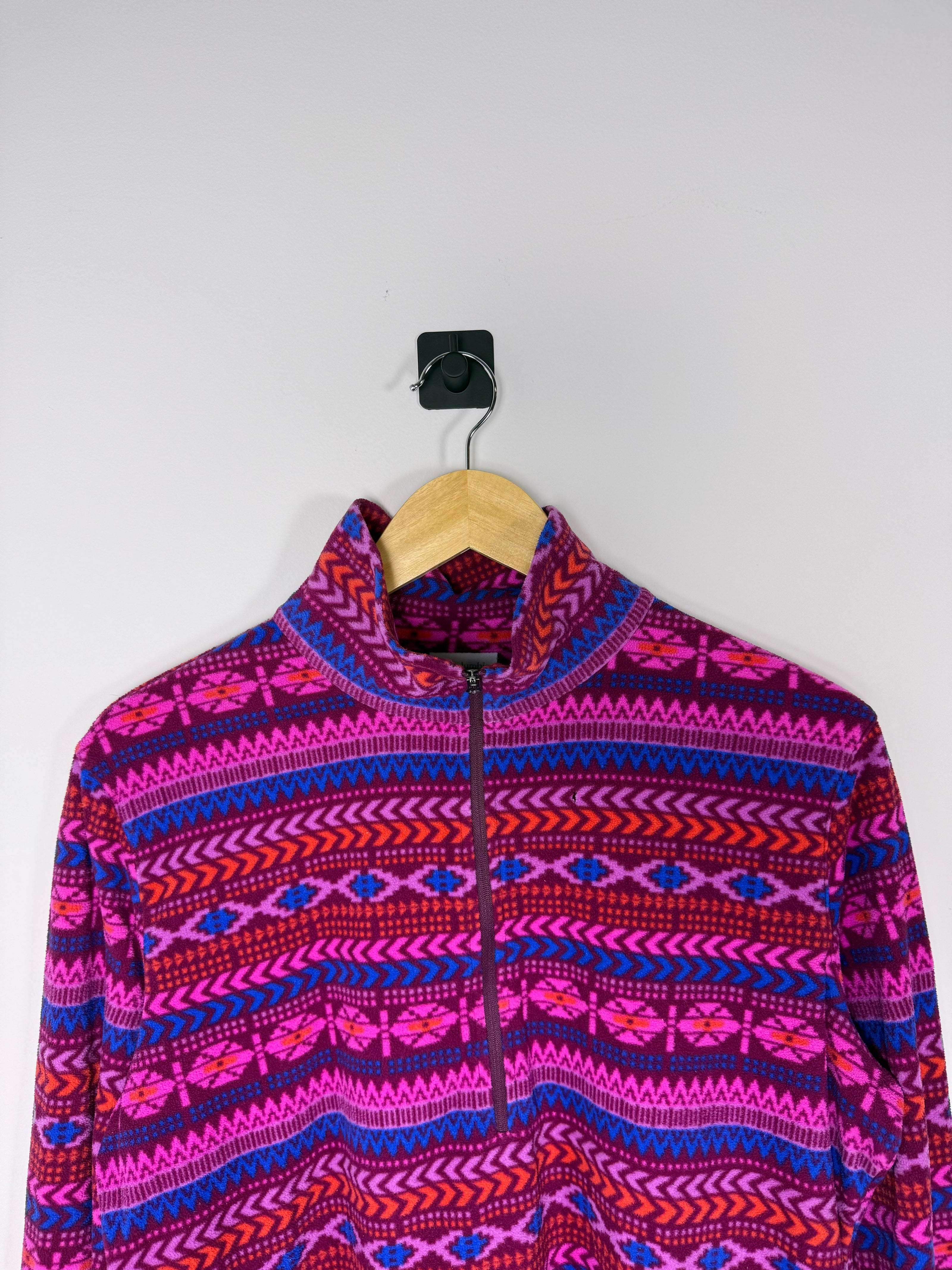 Columbia 1/4 Zip Aztec Fleece Pullover