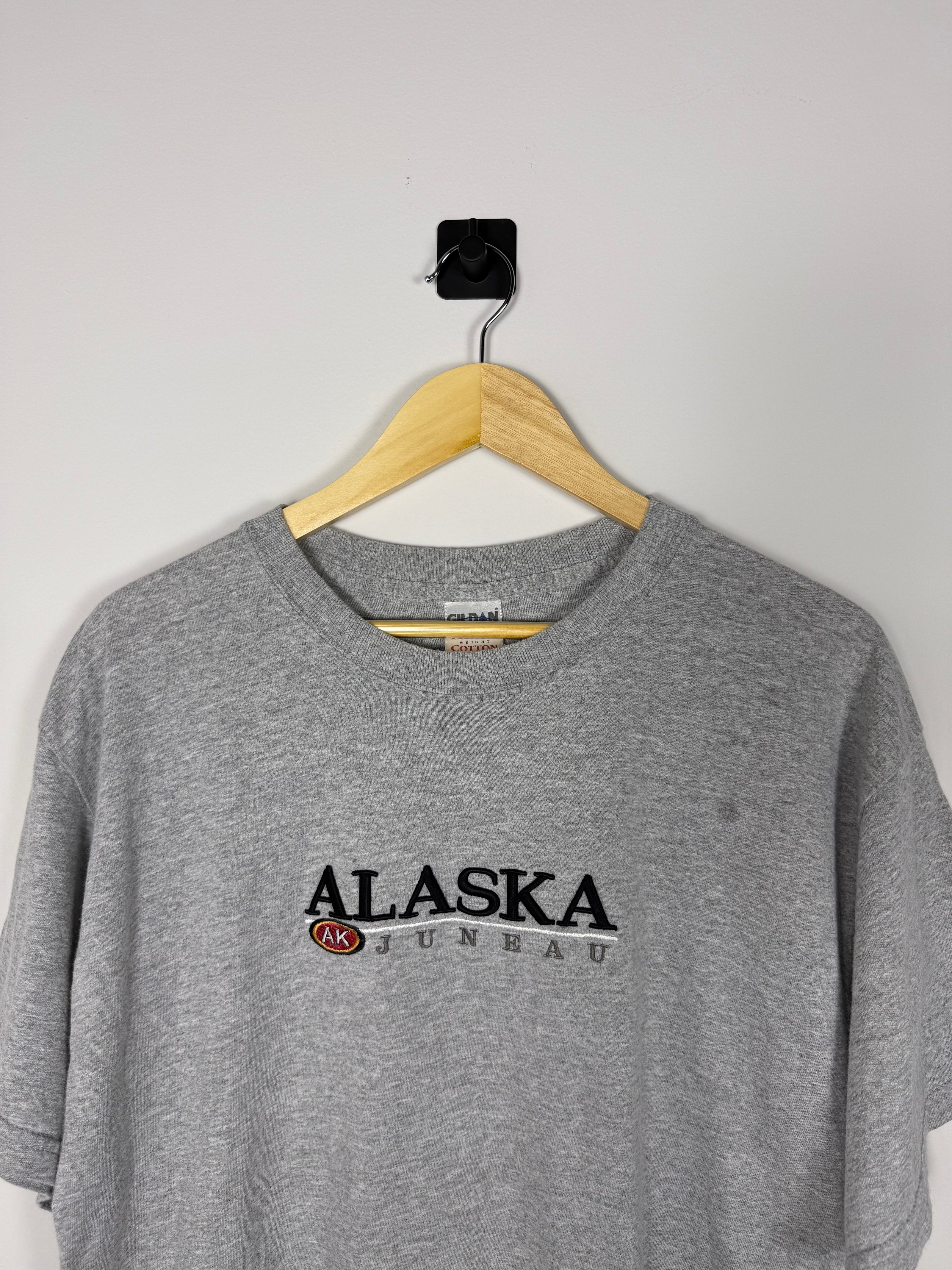Juneau Alaska Embroidered Tee