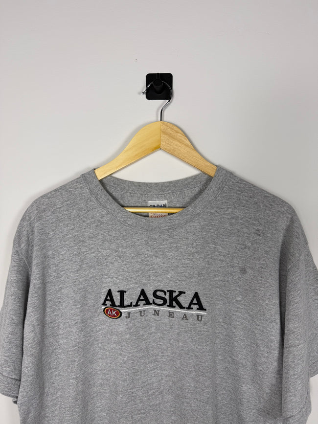 Juneau Alaska Embroidered Tee