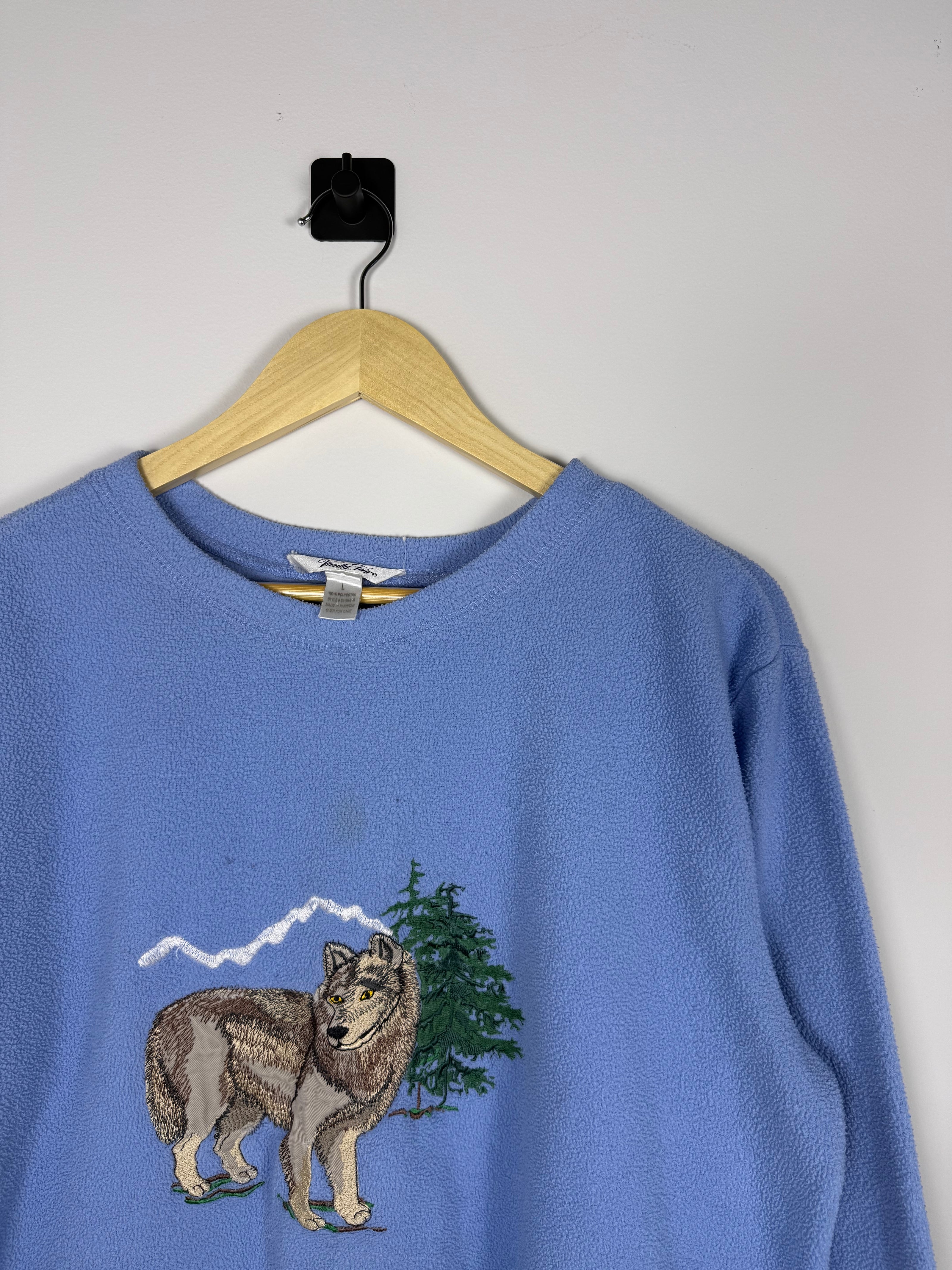 Grey Wolf Crewneck Sweater