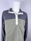 Columbia Color Block 1/4 Button Fleece