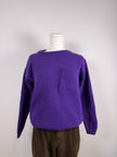 80s Pocketed Wool Sweater