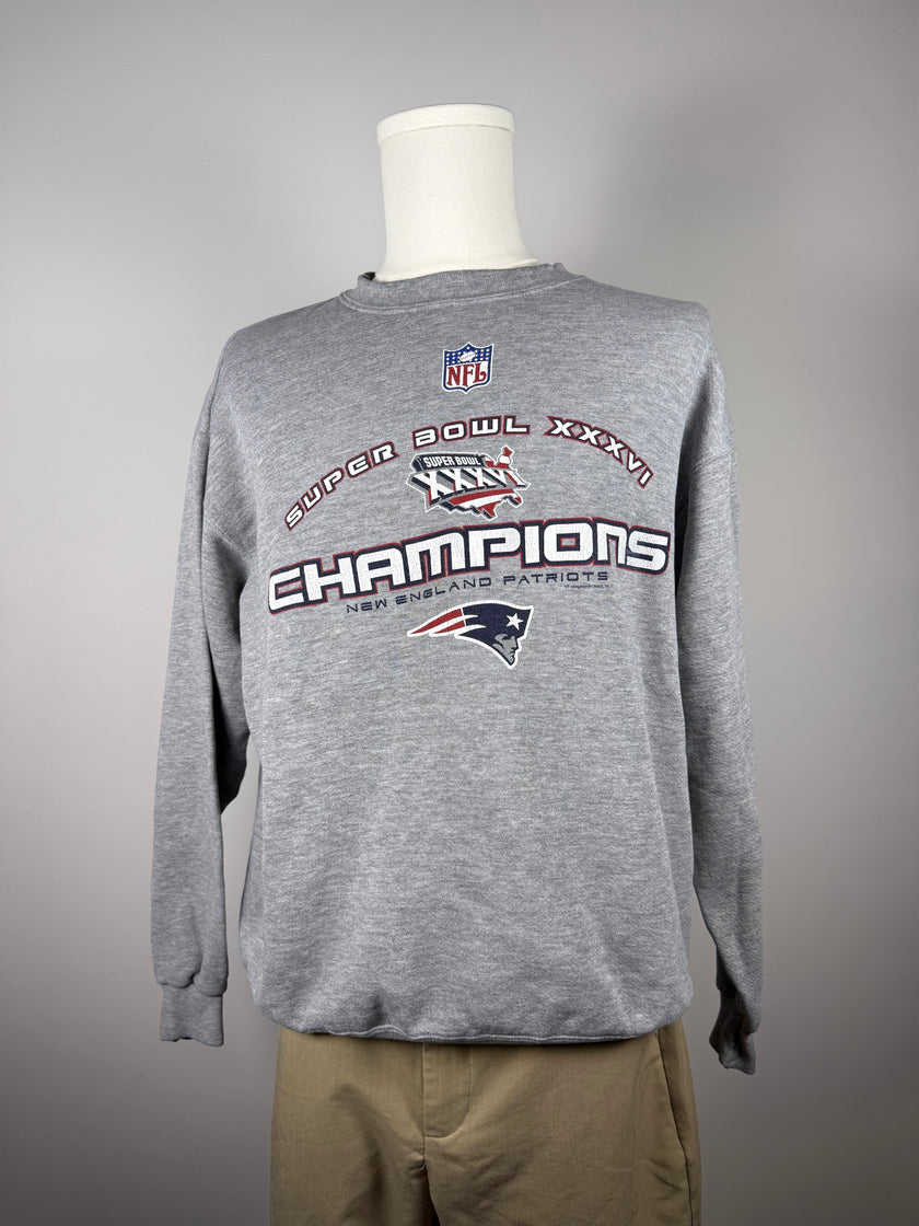 2002 Patriots Super Bowl Champion Crewneck