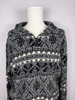 Winners Oversized Aztec Granola 1/4 Zip Jacket