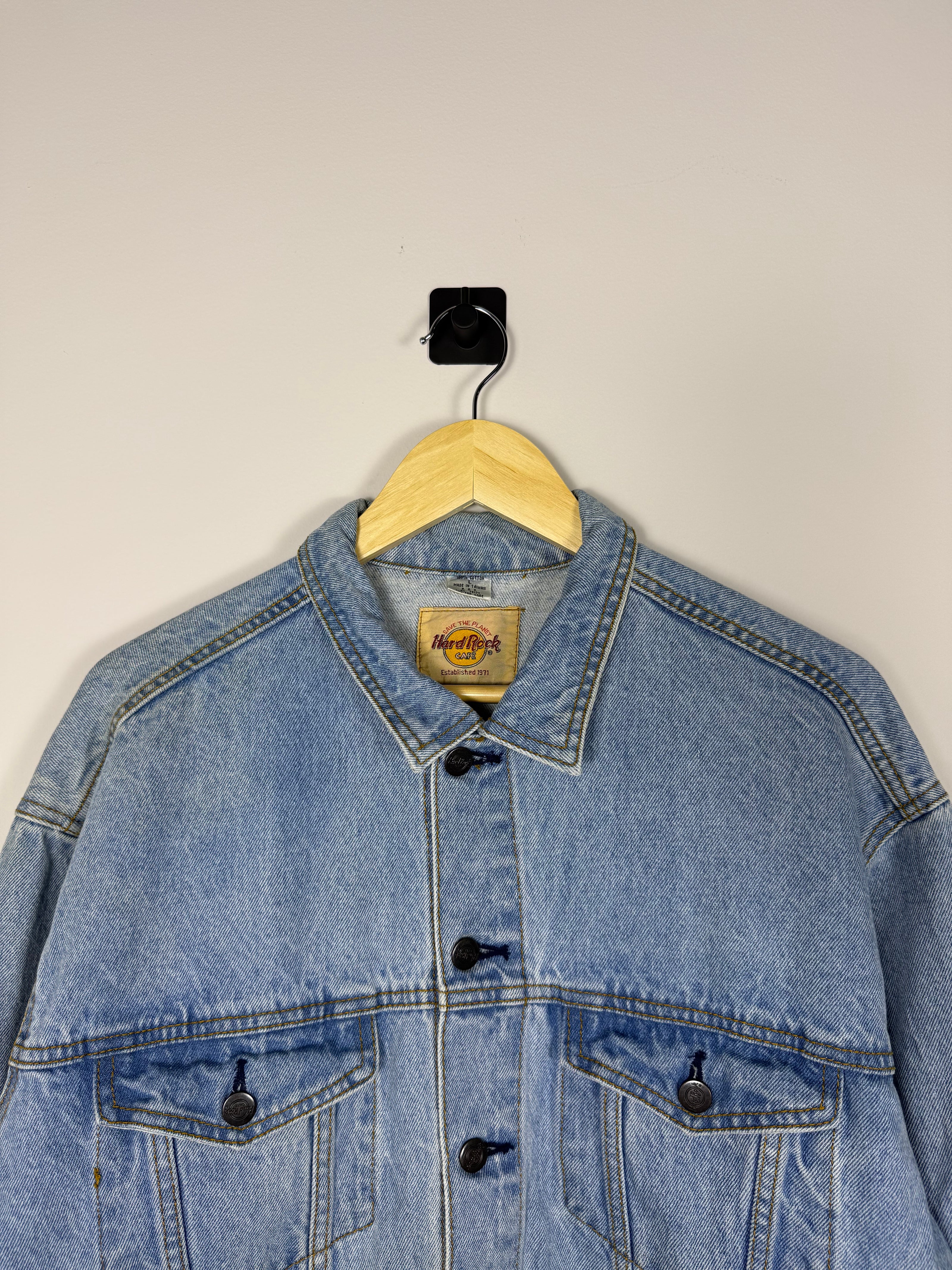 Hard Rock Cafe Save The Planet Denim Jacket
