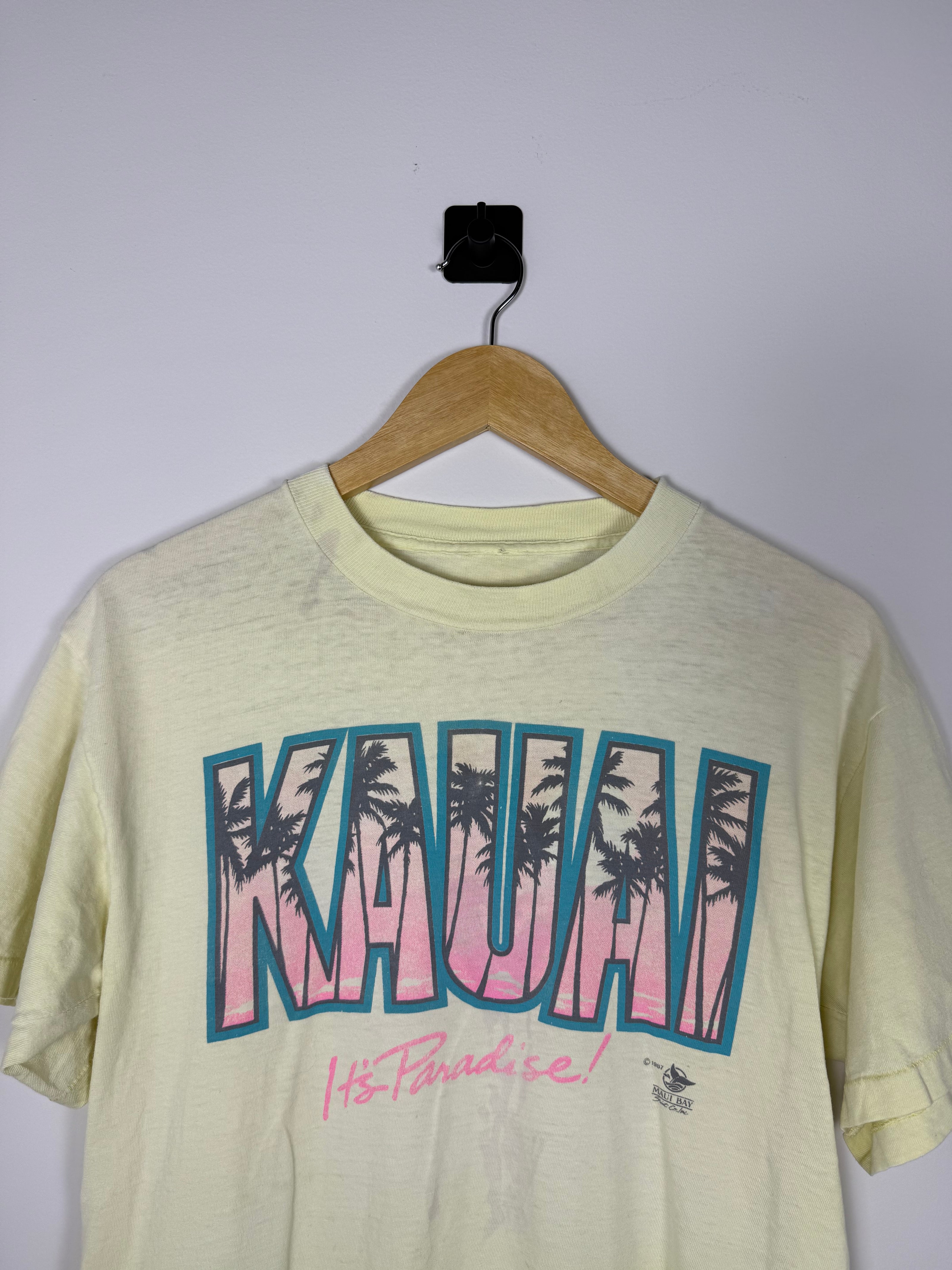 1987 Kauai It's Paradise Tee