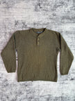 Oscar De La Renta Henley Sweater